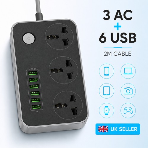 Way extension lead power - 3,