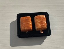 Sylvanian Families Caravan Camper Kitchen Spare Camping Black Oven Tray & Food