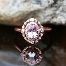 Natural Morganite Engagement