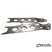 GKTech K-Frame/Tension Rod Mount Weld In Plates for Nissan R32 Skyline GTS-T