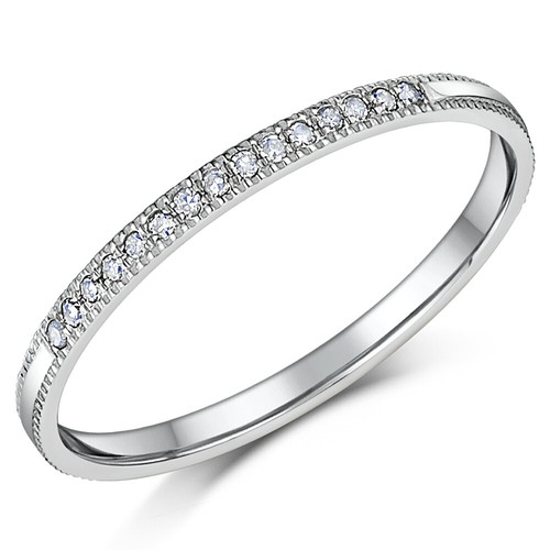 Palladium diamond ring 950 - diamond,