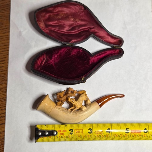Antique hand carved meerschaum - antique,