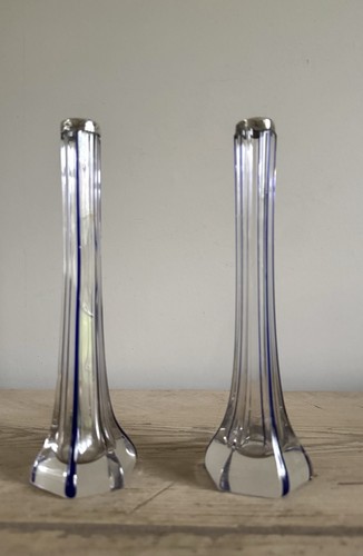 Antique bud vases - vases, silver