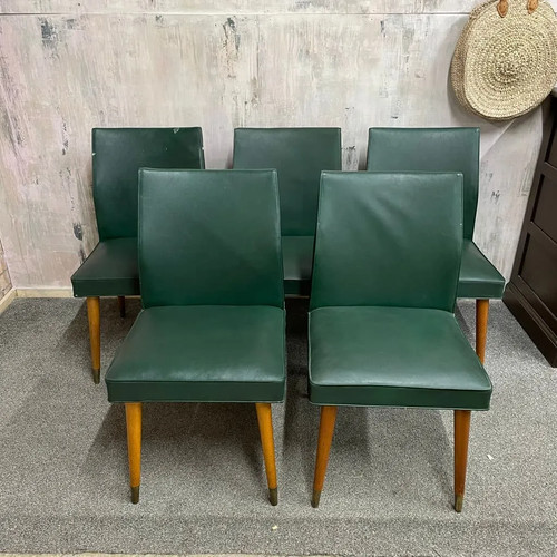 Vintage retro dining chairs - dining,