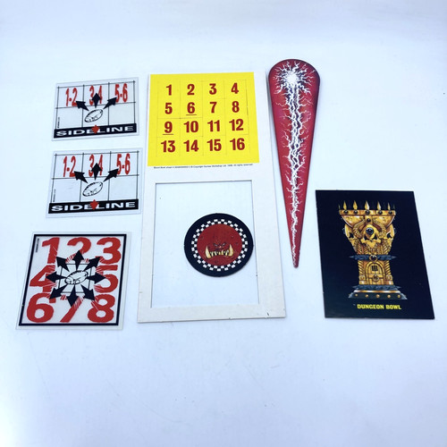 Blood bowl templates markers - bowl,