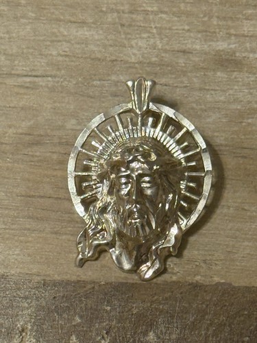 925 silver jesus piece - jesus,