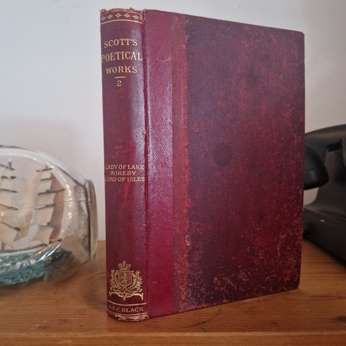 Scott poetical works vol - scott's,