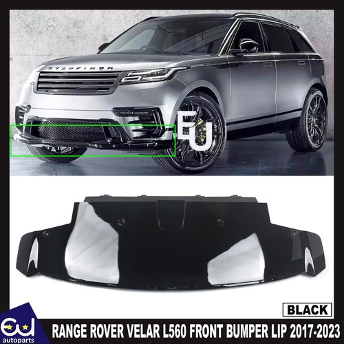 Black front bumper - bumper, lower