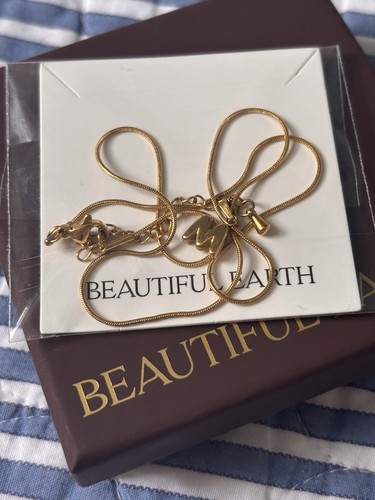 18k gold plated letter - gold,