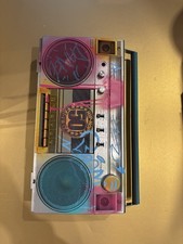 Spray Painted Vintage Toshiba RT-120S Boombox  /  not working / display only