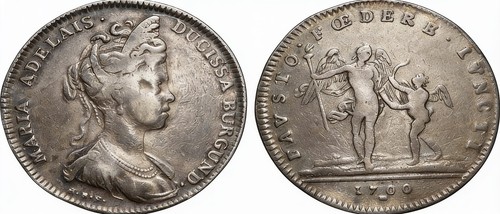 France 1700 silver jeton - france,