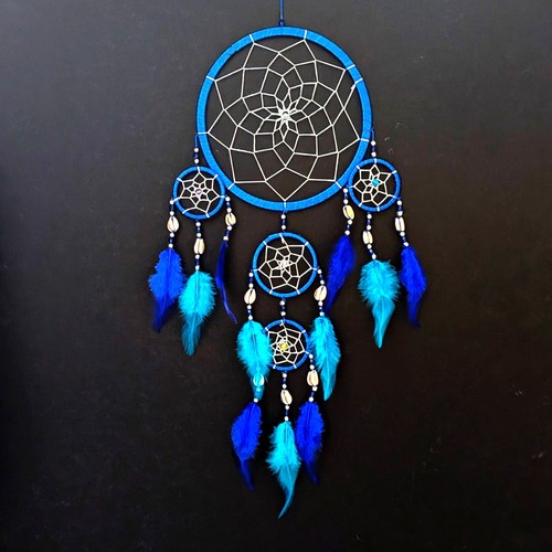 Traditional dreamcatcher blue - traditional,