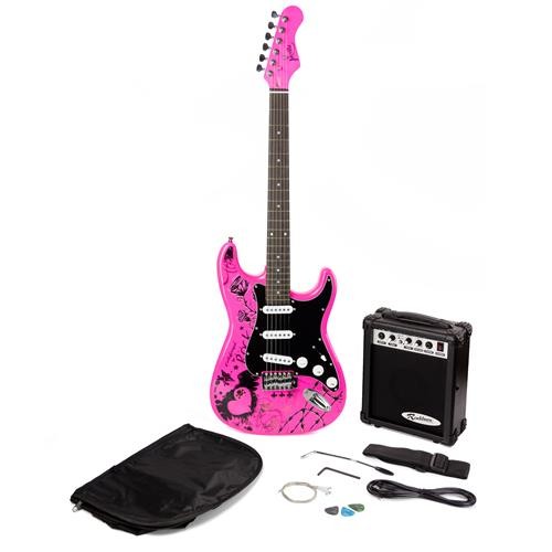 Pdt jaxville pink punk guitar - pdt,