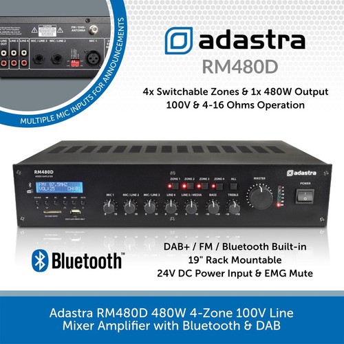 Adastra rm480d 100v - 100v, amp