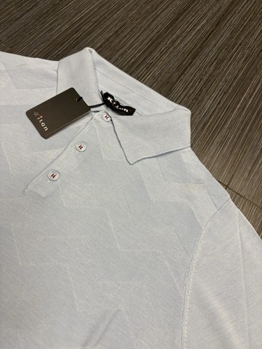 Kiton men shirt blue - blue,