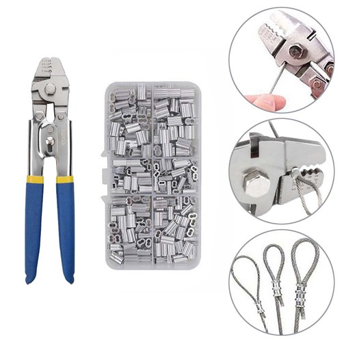 150pcs aluminum cable crimp - 150pcs,