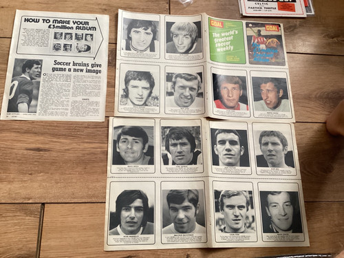 1971 goal football magazine - 1971,