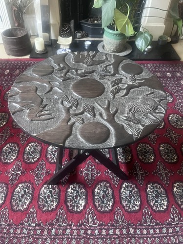 Vintage hand carved - carved, wooden