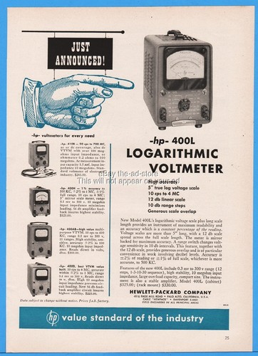 1958 hewlett packard - packard, alto