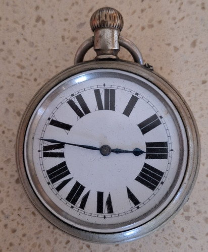 Antique solid silver gents - solid,