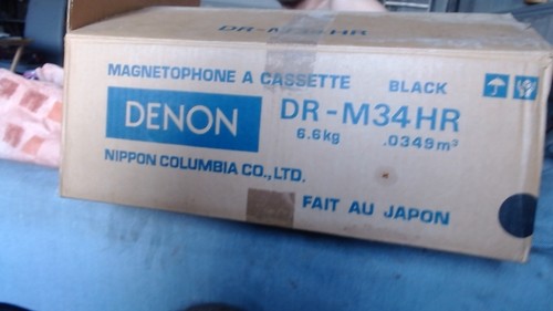 Denon cassette tape - denon, deck