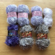 Yarn Bundle Fluffy Tinsel-Like