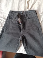 nydj jeans turn ups slim black