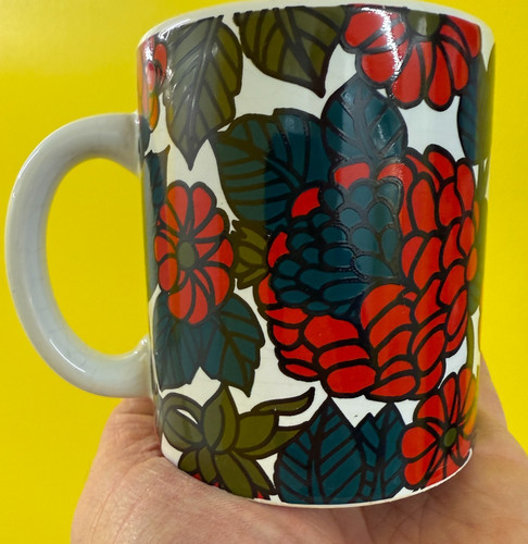 Waechtersbach floral mug - floral,