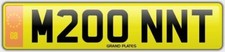 MONTY MONT NUMBER PLATE