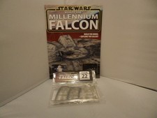 DEAGOSTINI BUILD THE STAR WARS MILLENNIUM FALCON ISSUE 22 PARTS & MAG