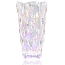 Elegant 9.5-Inch Glass Vase -