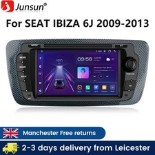 Auto Carplay SWC For SEAT IBIZA 6J 2009-2013 Android 12 Car Stereo Radio GPS BT