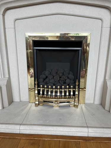 Inset gas fire legend - gas,