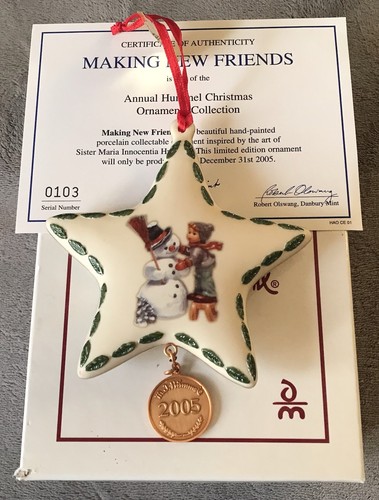 Danbury mint annual hummel - danbury,