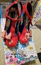 Irregular Choice Women's Red Shoes, Size 6