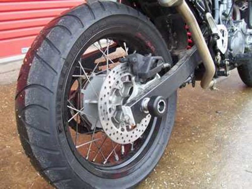 Swingarm protectors crash - r&g,