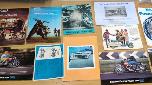 Original vintage triumph - x,