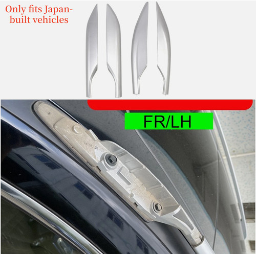 Roof rails rack end cover - roof,