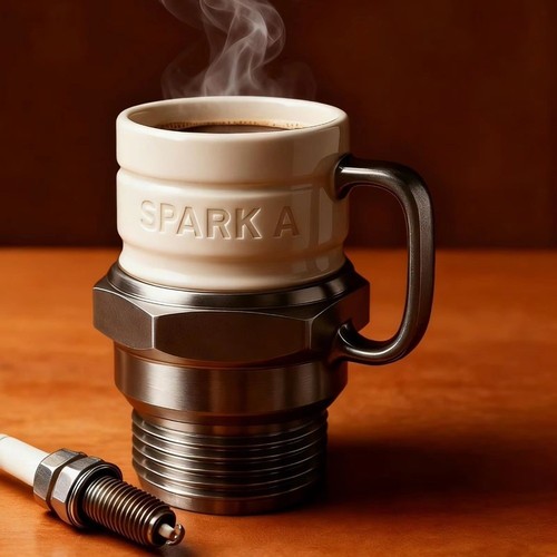 Funny spark plug - funny, unique