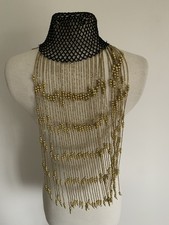 Beaded Crochet Flapper Cap
