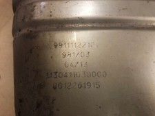 GENUINE PORSCHE 981 CAYMAN/BOXTER EXHAUST