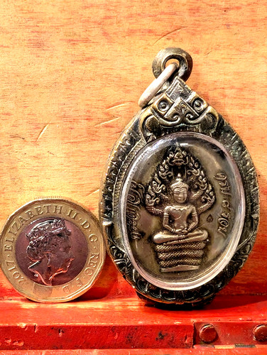 Thai buddhist amulet pendant - thai,