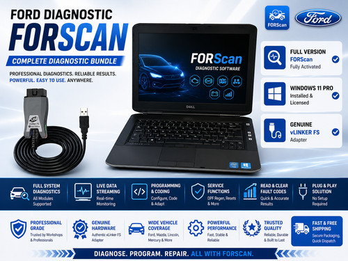 Ford diagnostic laptop - ford,