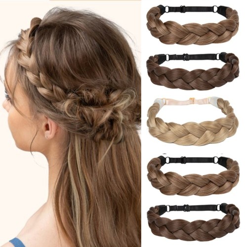 Synthetic hair band plaited - hair,
