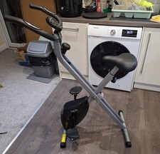 Opti Folding Magnetic Exercise Bike Compact Home Gym Equipment