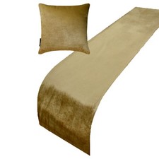 Decorative Bed Runner Gold