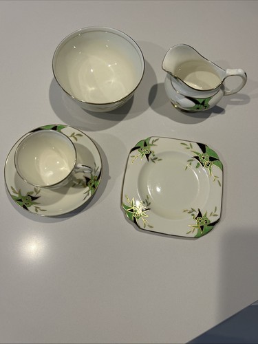 Tuscan plant china tea - tea, set