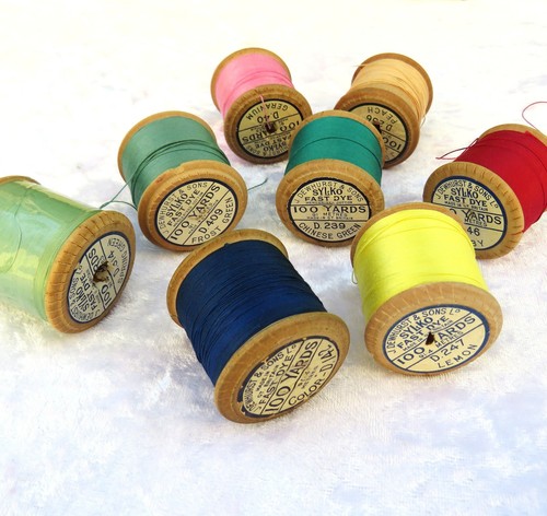 Sylko wooden cotton reels - ,, 8