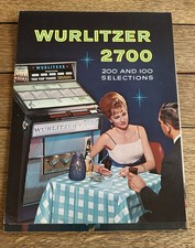Wurlitzer 2700 Original  Flyer / Booklet