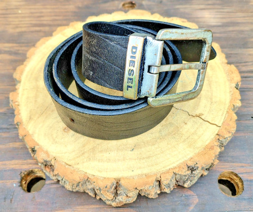 Diesel leather belt made - diesel,